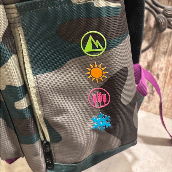 New Balance Cross Country 2018 Limited Foot Locker Camo Padded Backpack nwot - Picture 10 of 13